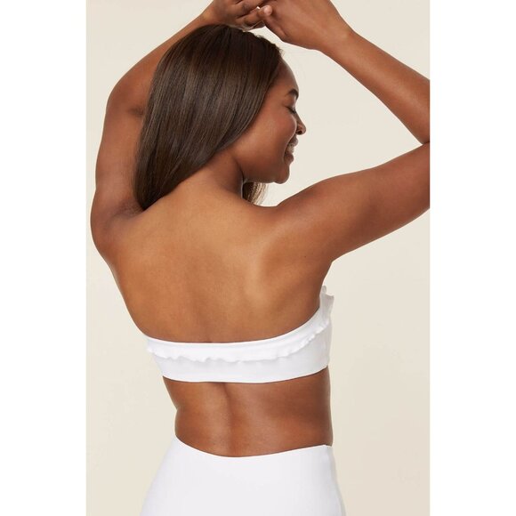 Andie Swim The Camilo Top & The Tropez Bottom White Bikini Set Size XL Beachwear - Picture 7 of 16